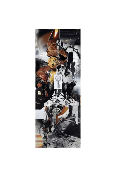 Bradley Foisset contemporary art collage